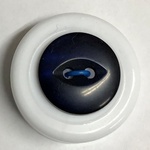 Button - 16mm Fish Eye 73 Dark Blue