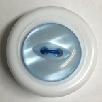 Button - 16mm Fish Eye 74 Pale Blue