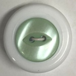 Button - 16mm Fish Eye 85 Mint