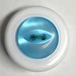 Button - 16mm Fish Eye 86 Aqua