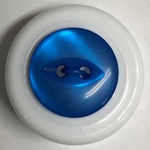Button - 16mm Fish Eye 88 Blue
