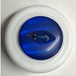 Button - 16mm Fish Eye 89 Blue