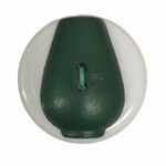 Button - 27mm Urn Green (Sew Thru)