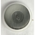 Button - 23mm Matt 2 Hole Light Grey