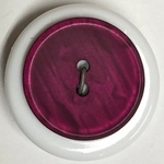 Button - 15mm Round Plum