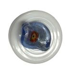 Bead - Blue Glass Twist