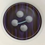 Button - 34mm 4 Hole 82 Purple