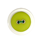 Button - 16mm Sew Through 2/H Rivet - Olive