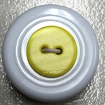 Button - 13mm Matte Shell 65 Yellow
