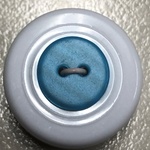 Button - 13mm Matte Shell 74 Light Blue