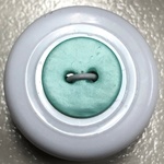 Button - 13mm Matte Shell 85 Mint