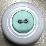 Button - 13mm Matte Shell 85 Mint