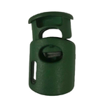 Button - Spring Toggle - Dark Green Small 28mm