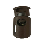 Button - Spring Toggle - Dark Brown Small 28mm