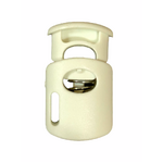 Button - Spring Toggle - White Small 28mm