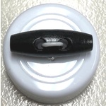 Button - 20mm Toggle 03 Black