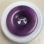 Button - 28mm Corozo Retro 84 Purple