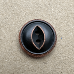 Button - 20mm 2 Hole Wood Fish Eye