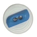 Button - 20mm 2 Hole Toggle 74 Light Blue