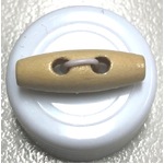 Button - 35mm Toggle 20 Natural