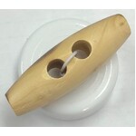 Button - 40mm Toggle Burnt Natural