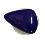 Button - 34mm Shank Shiny Triangle 84 Blue