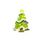 Button - 35mm Christmas Tree