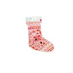 Button - 30mm Christmas Stocking