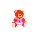 Button - 27mm Bear with Pink Pants