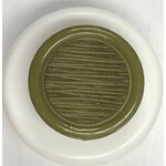 Button - 19mm Shank Texture Button - Olive Green