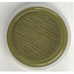 Button - 28mm Shank Texture Button - Olive Green