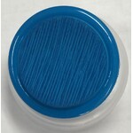 Button - 28mm Shank Texture Button - Bright Blue