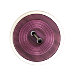 Button - 2 Hole Wavy Rings Purple 25mm