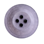 Button - 25mm Large Hole Sew Through - Dusty Blue