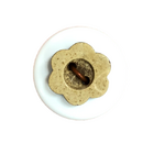 Button - 12mm Coconut Flower
