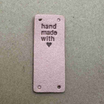 Rectangle Tag Pink
