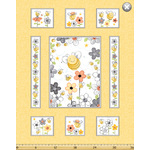 Sweet Bees 36" Quilt Panel by Susybee