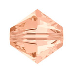 Swarovski - 4mm Light Peach Bicone Pkt10
