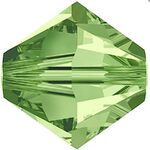 Swarovski - 4mm Peridot Bicone Pkt 10