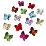 Swarovski - 8mm Butterfly (assorted colours) each