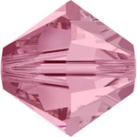 Swarovski Crystals - Light Rose 4mm Bicone (8pcs)
