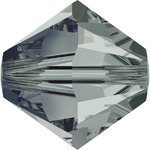 Swarovski Crystals - Black Diamond 6mm Bicone (4pcs)