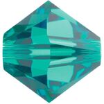 Swarovski Crystals - Blue Zircon 4mm Bicone (8pcs)