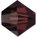 Swarovski Crystals - Burgundy 4mm Bicone (8pcs)