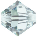 Swarovski - 4mm Grey/Green Bicone - Pkt 10