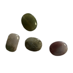 Bead - Moss Agate Oval Medium