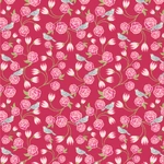 Fat Quarter - Stolen Moments - Vintage Vines Rose