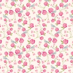 Fat Quarter - Stolen Moments - Vintage Vines Blanc