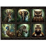 Steampunk Menagerie – Animal Panel