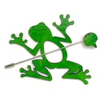 Scarf Pin - Green Frog